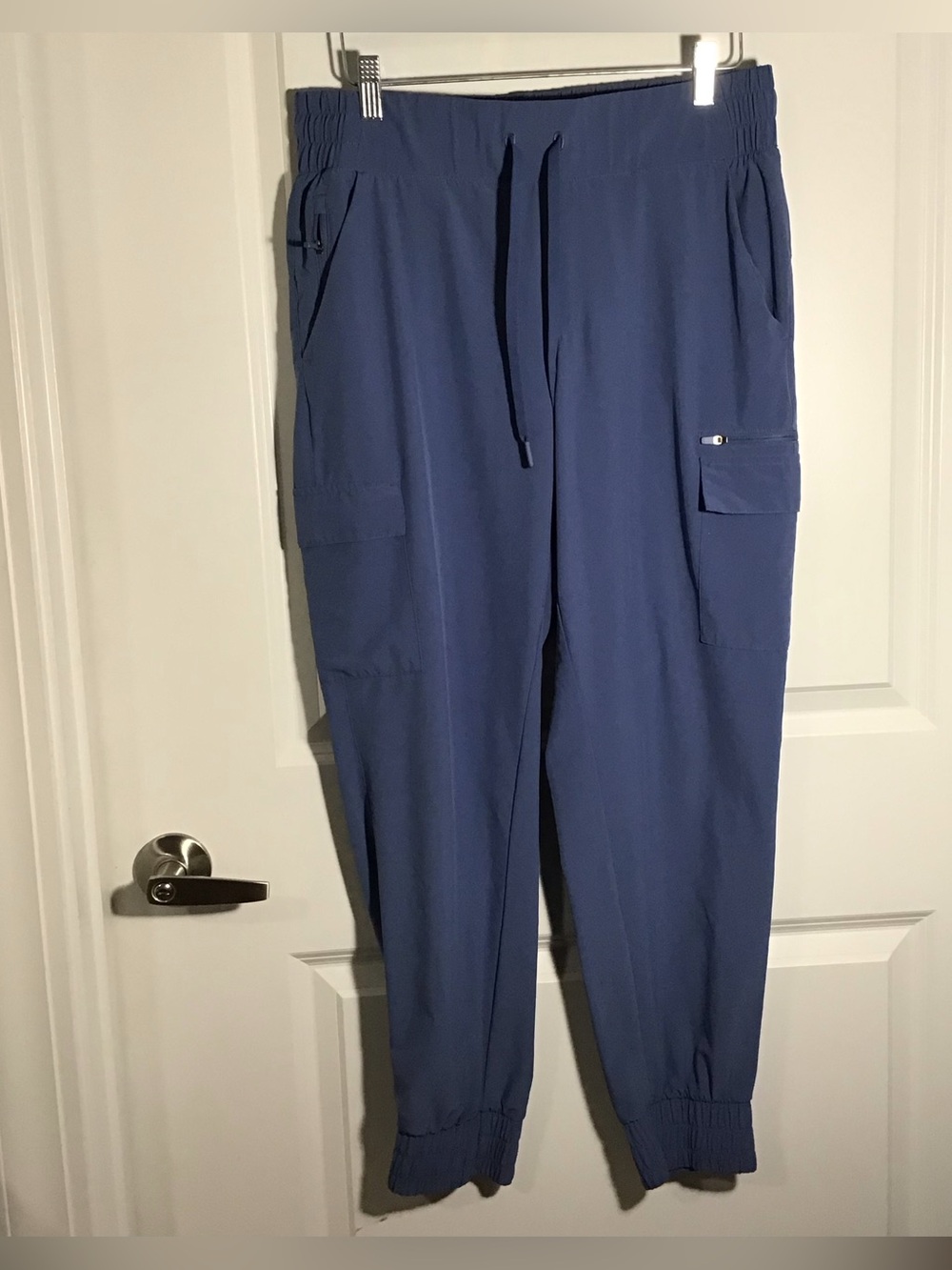 all in motion Women's Blue Cargo Joggers M